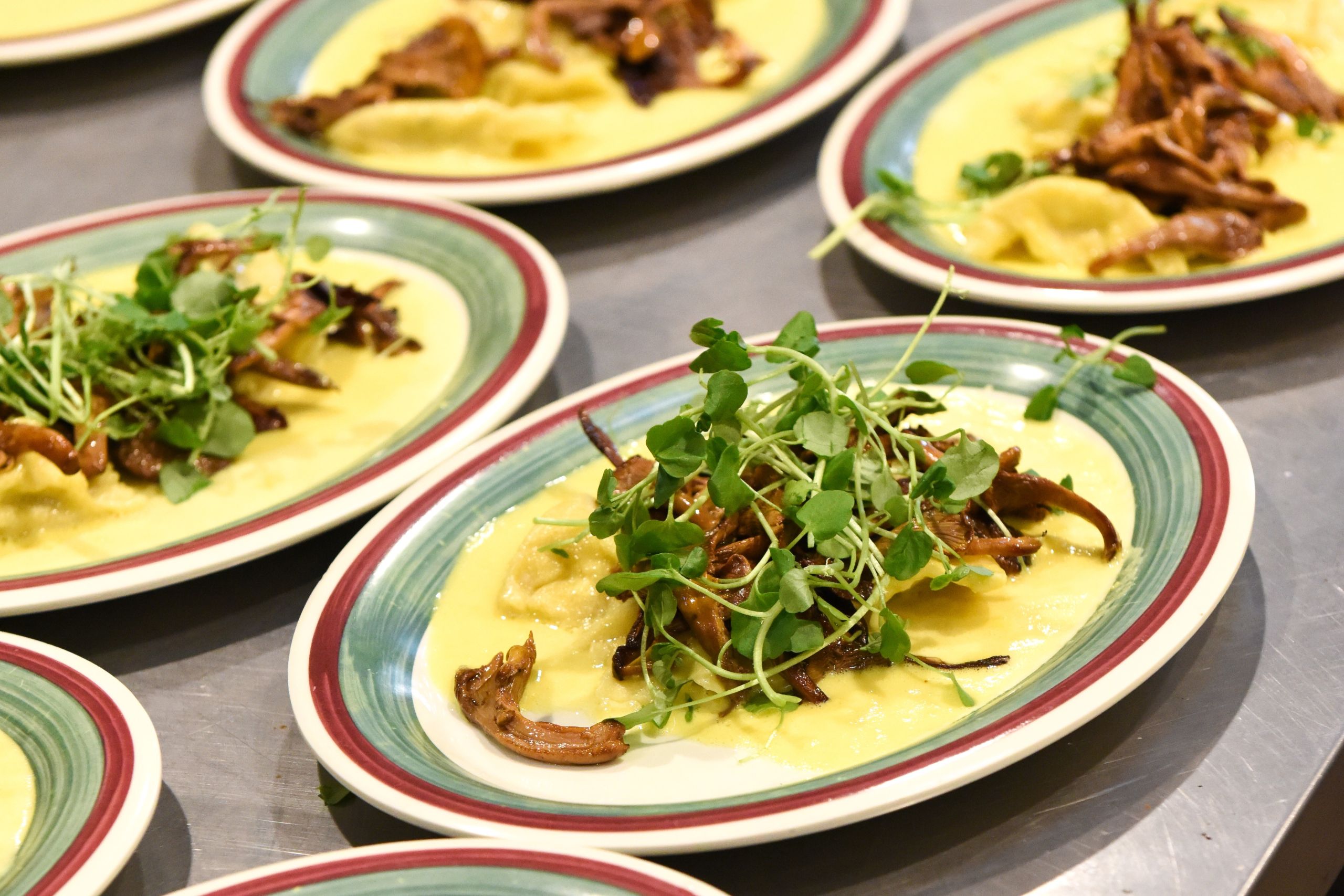 Mushroom dish from Pete Uzzell at Forest & Forage.