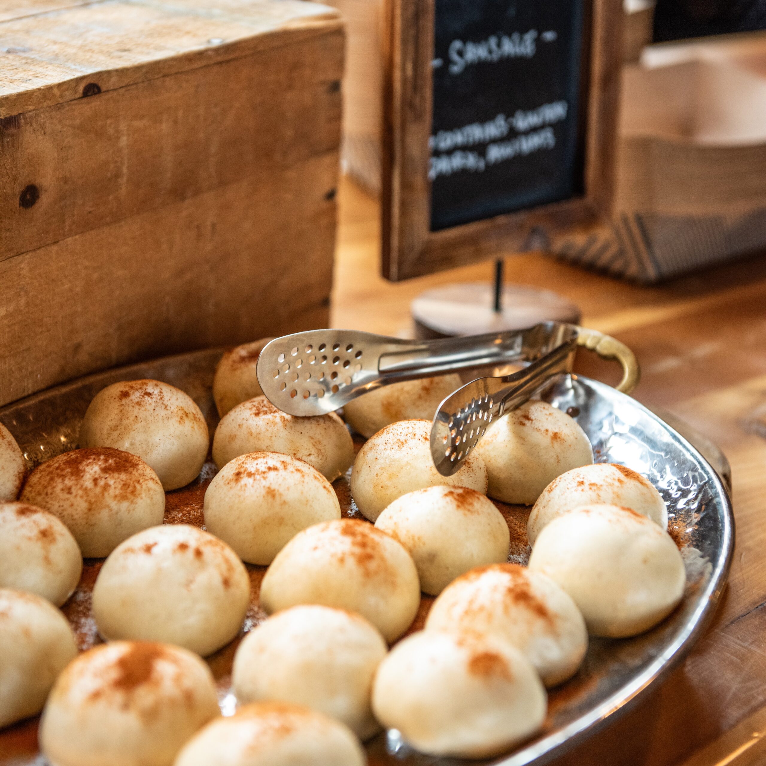 Boa buns from Big Tree Catering at the Alpine Feast