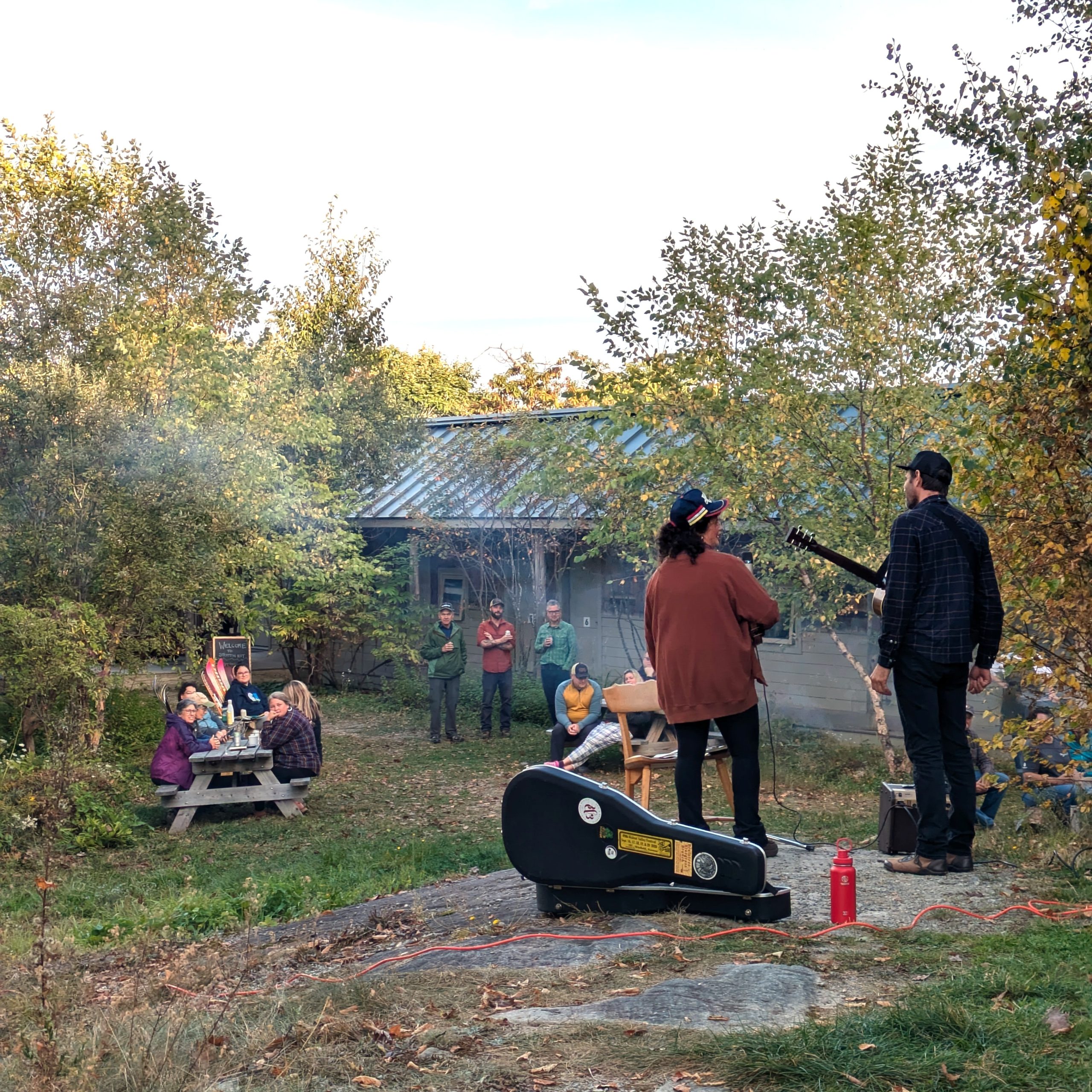 Harvest at the Huts