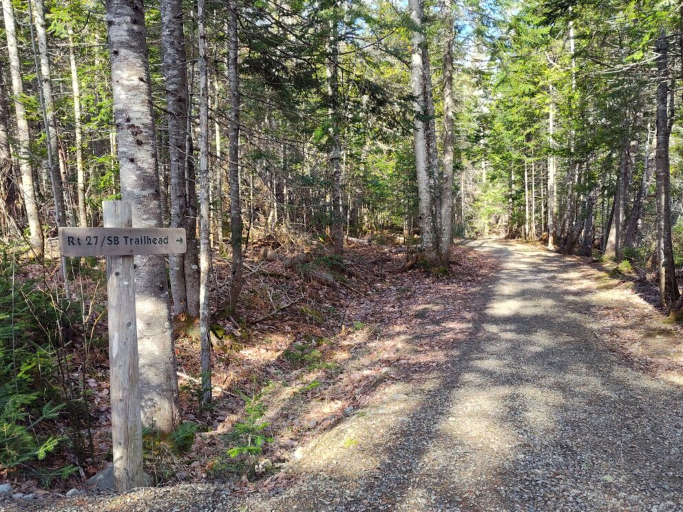 Stratton Brook Hut Trailhead