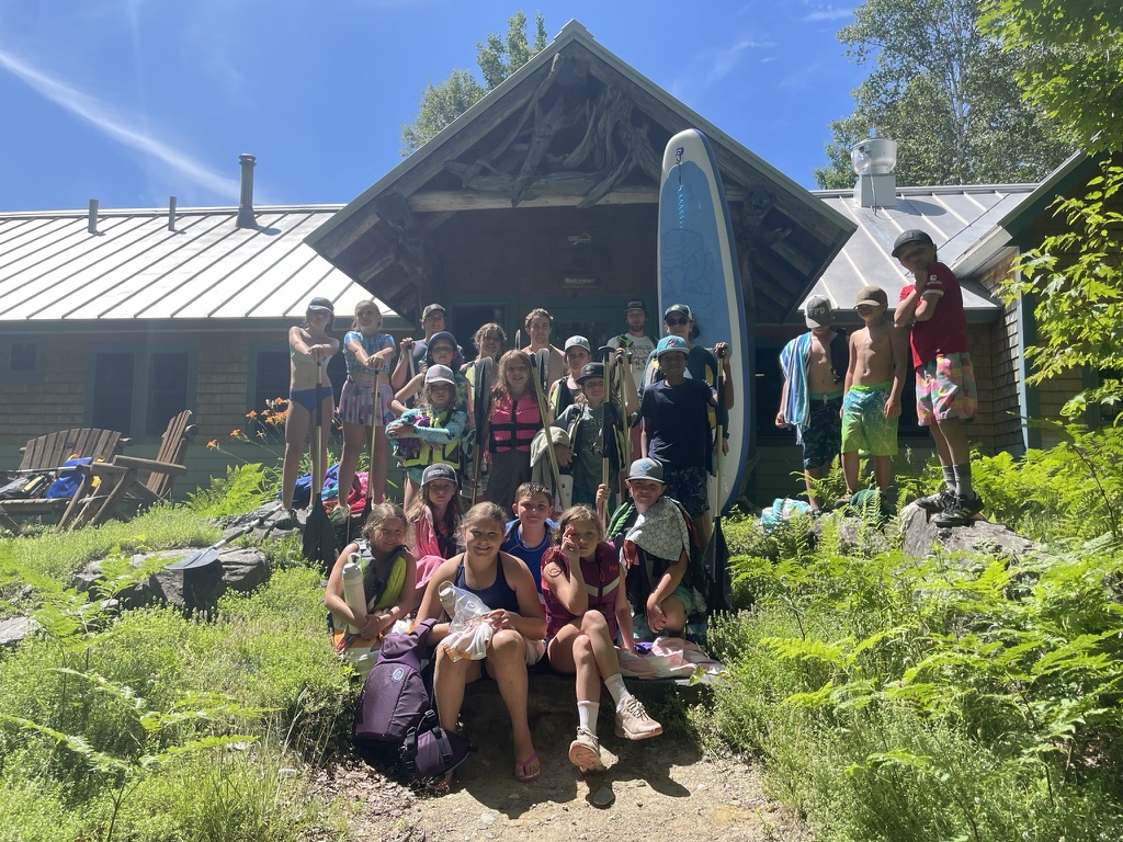 CVOAC youth group at Flagstaff Lake Hut