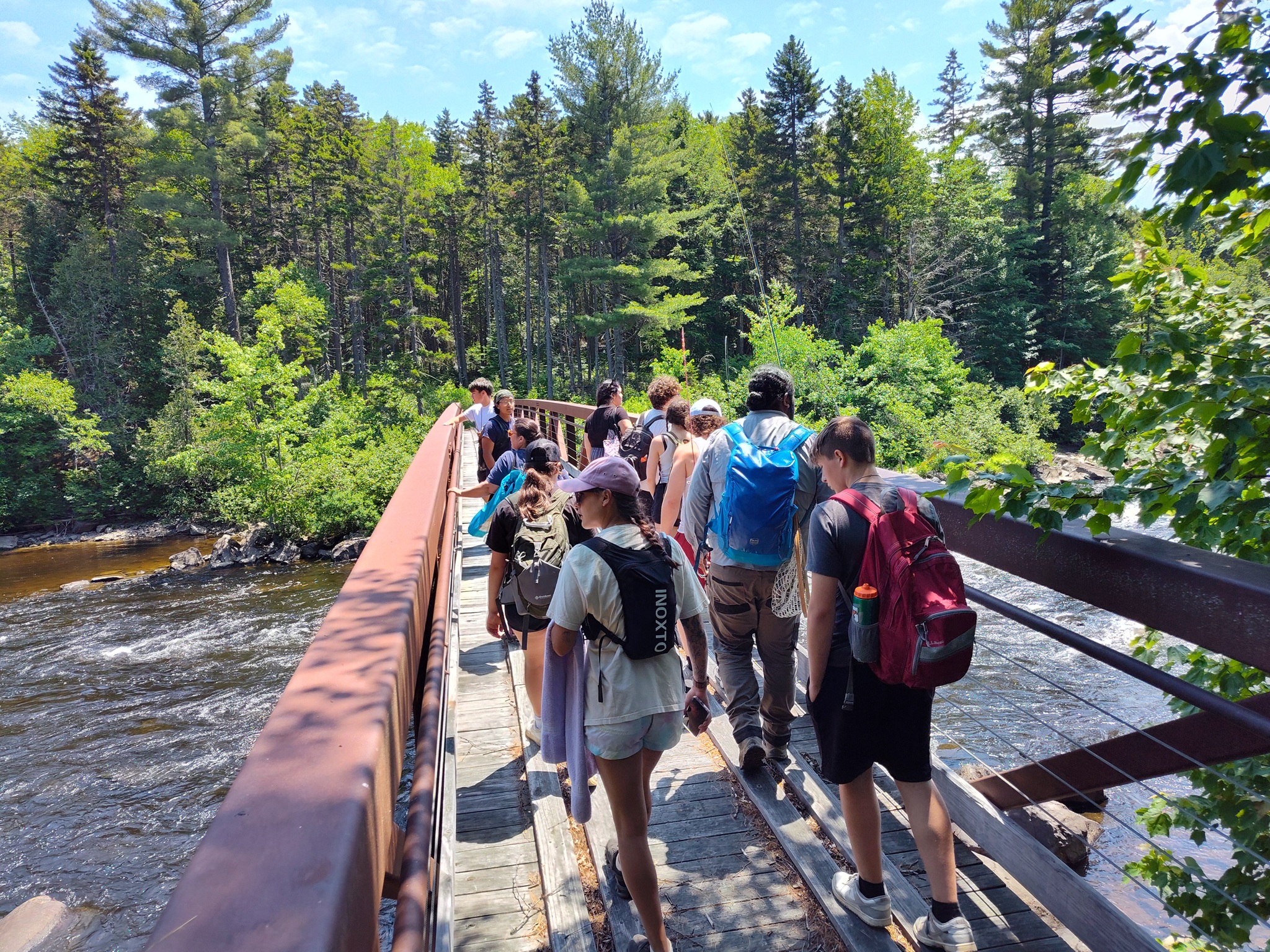 Wabanaki Youth Group at Grand Falls