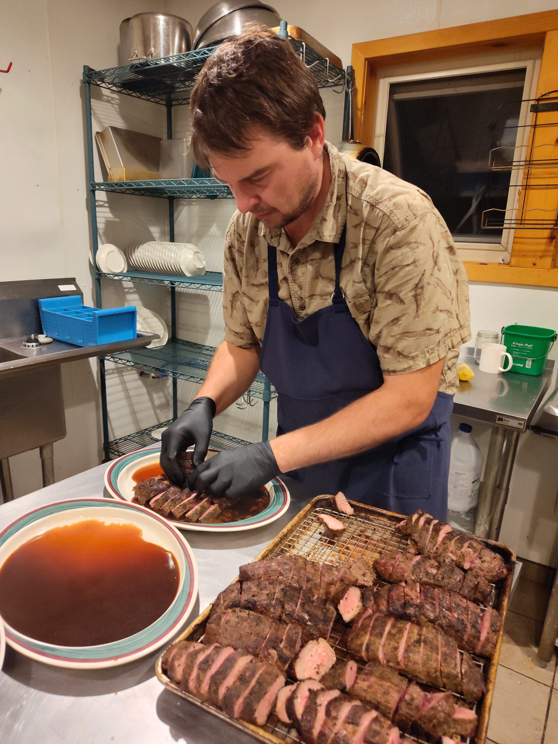 Chef Pete Uzzell at Forest & Forage