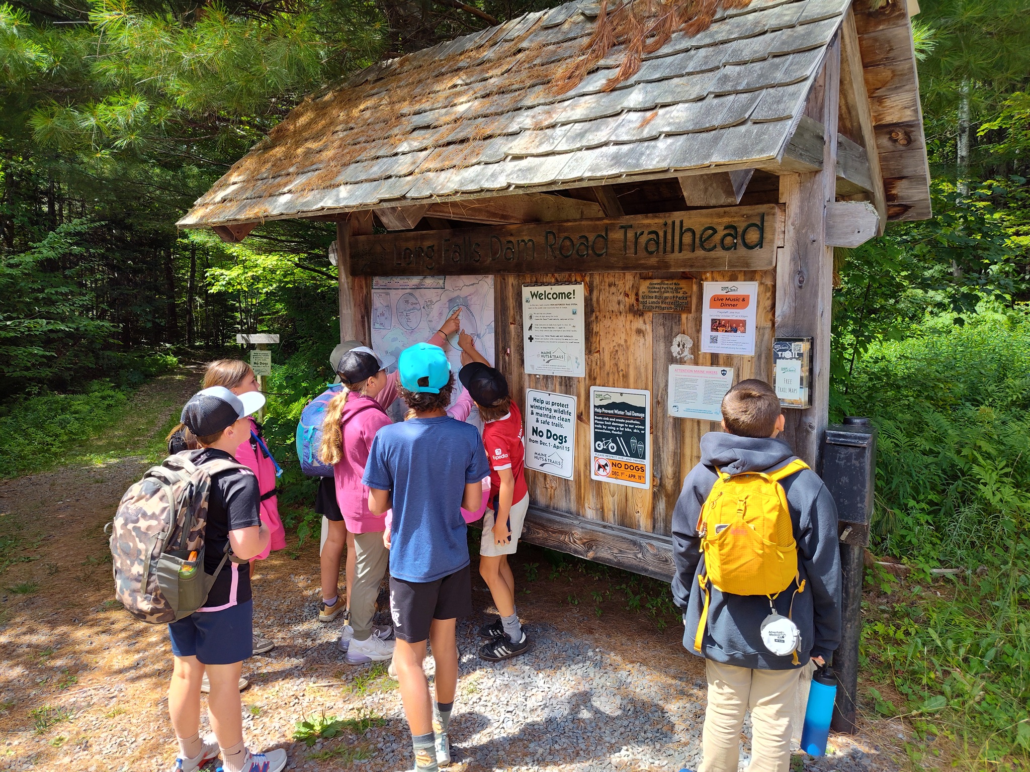 Flagstaff Trailhead Kiosk