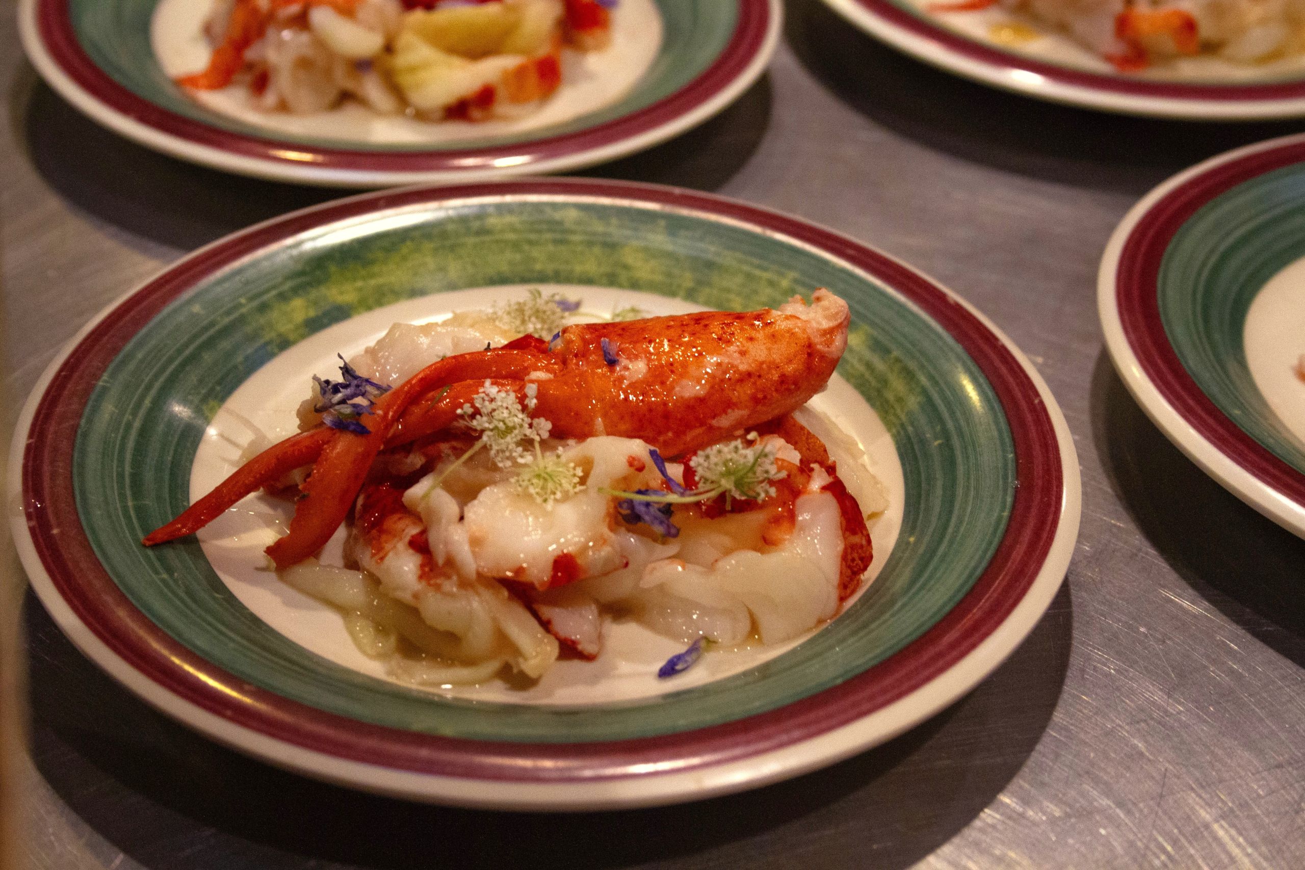 Lobster dinner at Forest & Forage